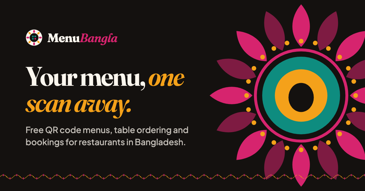 I built a side project called MenuBangla. Would love some honest feedback!